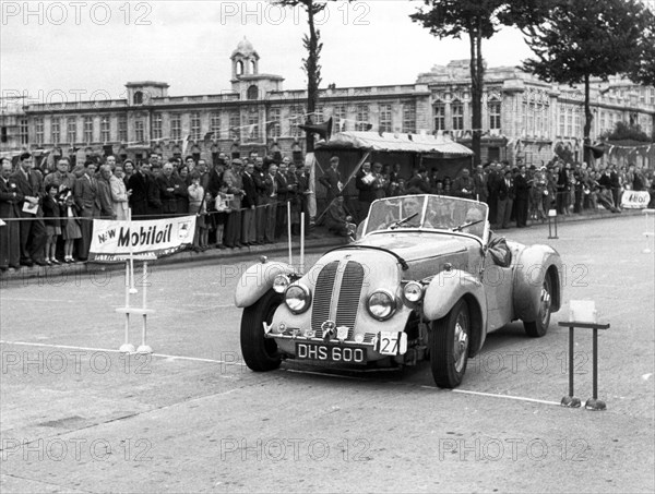 1947 Healey 2.4 special body on 1952 Welsh rally. Creator: Unknown.