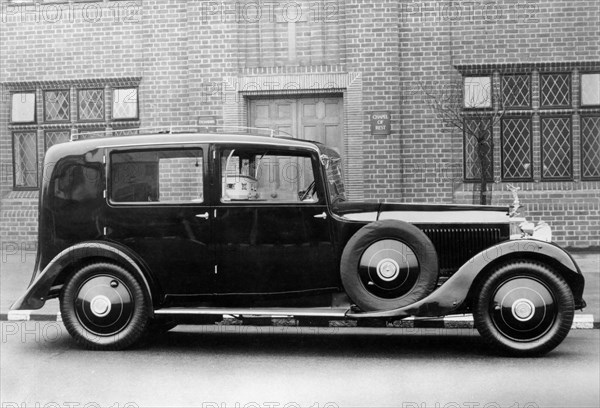 1932 Rolls Royce Phantom II hearse by J.C. Clark. Creator: Unknown.