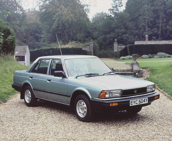 1983 Honda Accord saloon. Creator: Unknown.