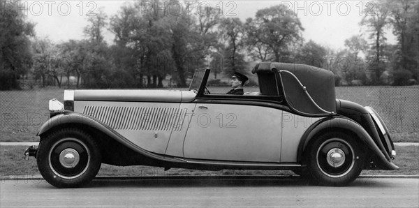 1934 Isotta Fraschini 8b, Hooper body. Creator: Unknown.