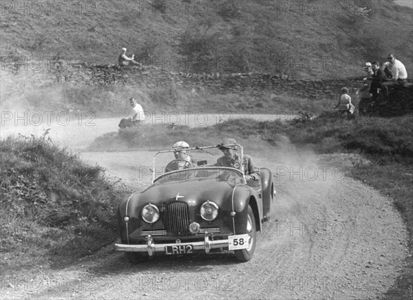 1952 Jowett Jupiter, Morecambe rally. Creator: Unknown.