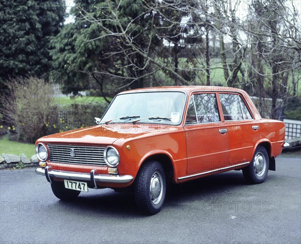 1975 Lada 1200 saloon. Creator: Unknown.