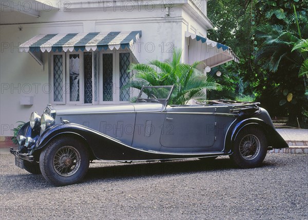 1936 Lanchester 4.5 litre Straight Eight. Creator: Unknown.