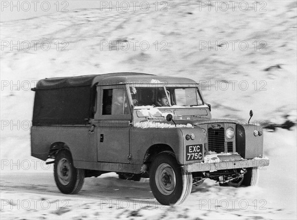 1965 Land Rover 109 series 2. Creator: Unknown.