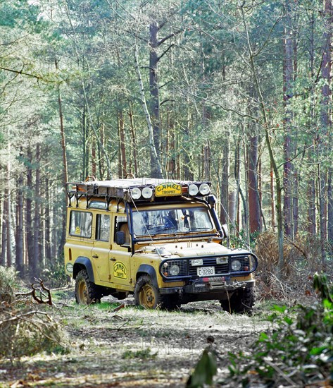 1995 Land Rover Defender, Camel Trophy. Creator: Unknown.