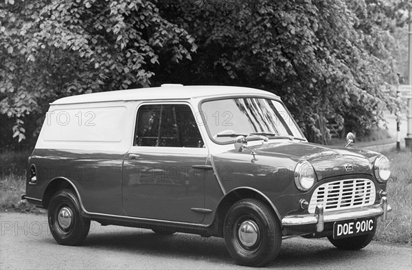 1966 Austin Mini van 1.25 ton. Creator: Unknown.