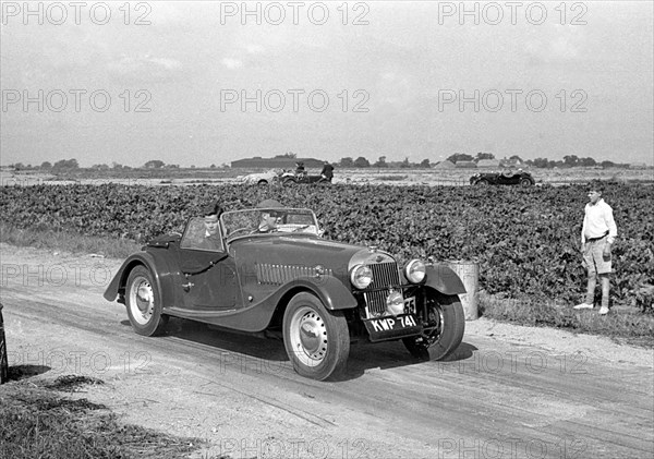 Morgan driven by Hastings on 1952 Felixtowe Rally. Creator: Unknown.