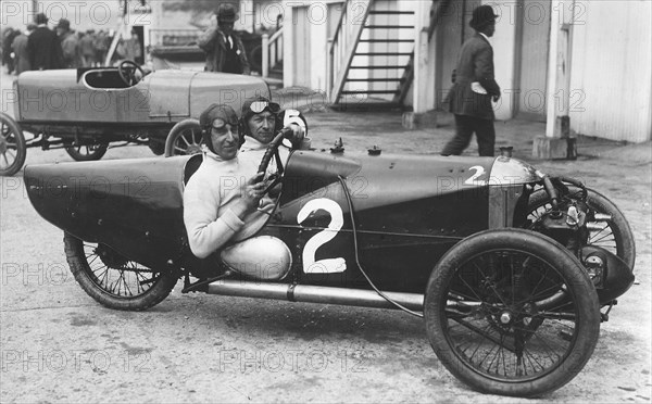 Morgan, E.B. Ware, Brooklands 1924. Creator: Unknown.