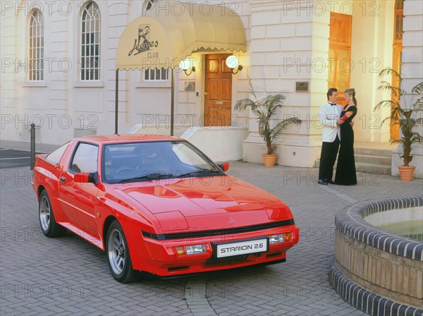 1989 Mitsubishi Starion 2.6. Creator: Unknown.