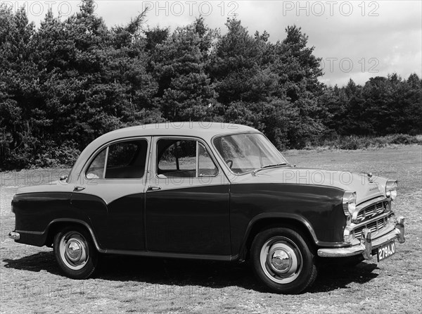 1957 Morris Oxford series III. Creator: Unknown.