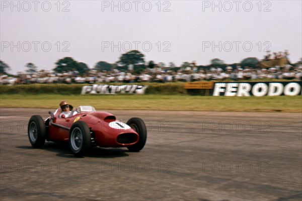 Ferrari, Peter Collins, 1958 British Grand Prix. Creator: Unknown.