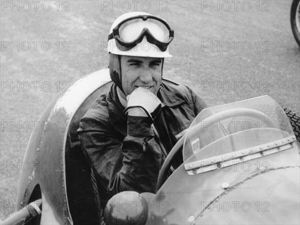 Racing driver Ken McAlpine. Creator: Unknown.