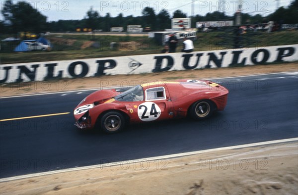 Ferrari P4, Mairesse - Beurlys, 1967 Le Mans. Creator: Unknown.