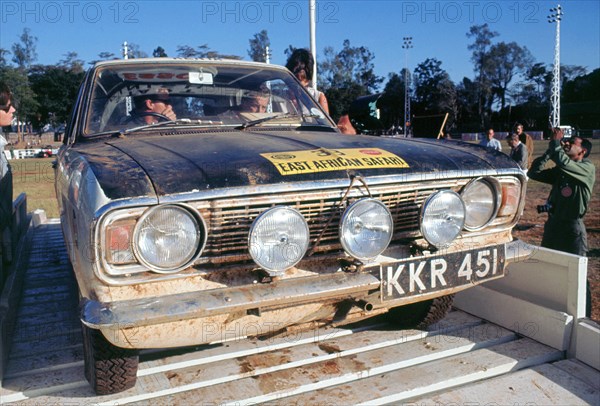 Ford Cortina MkII, 1967 East African Safari. Creator: Unknown.