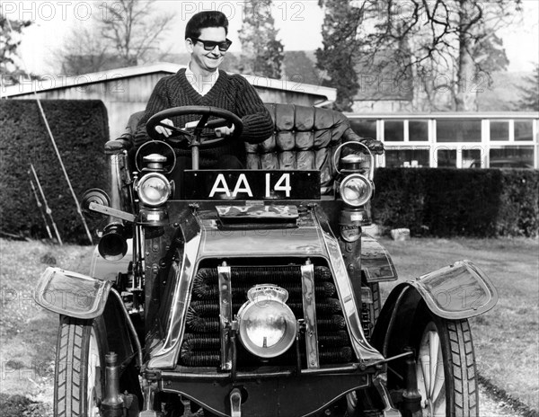 Roy Orbison in Panhard Levassor at Beaulieu 1965. Creator: Unknown.