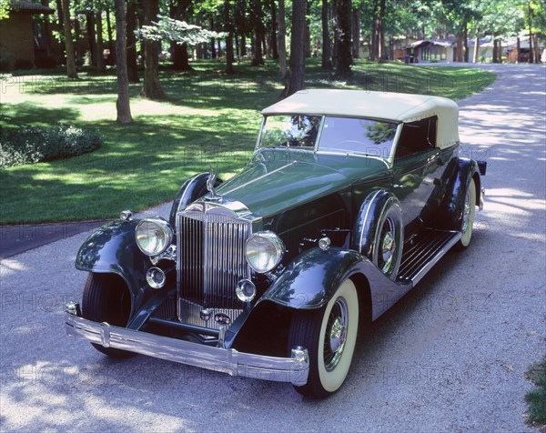 1933 Packard V12 by Dietrich. Creator: Unknown.