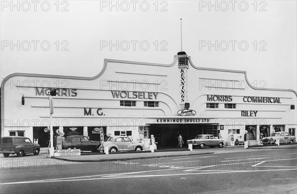 Kenning's Garage in Hull 1964. Creator: Unknown.