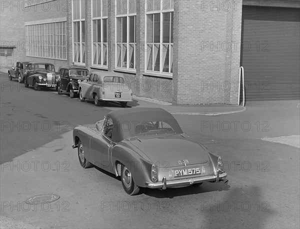 1955 Daimler Conquest Roadster by Hooper used in Norman Wisdom film "Up in the World". Creator: Unknown.