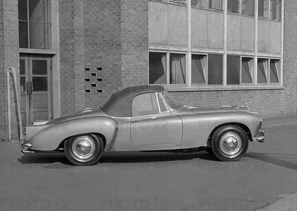 1955 Daimler Conquest Roadster by Hooper used in Norman Wisdom film "Up in the World". Creator: Unknown.