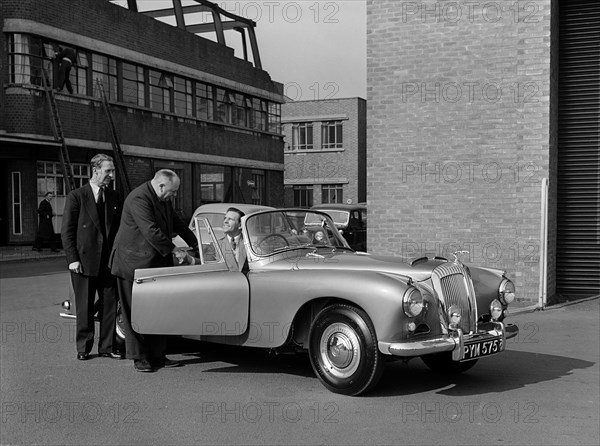 1955 Daimler Conquest Roadster by Hooper used in Norman Wisdom film "Up in the World". Creator: Unknown.