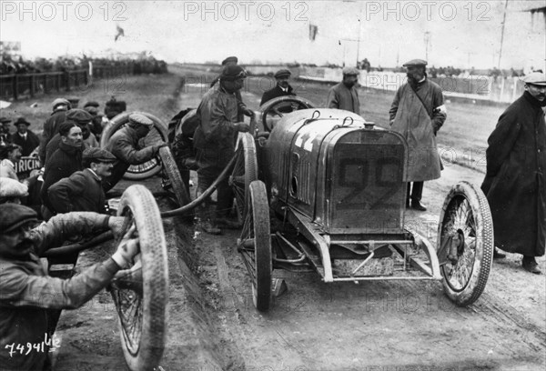 1912 Peugeot 2 litre Coupe de l'auto, Thomas. Creator: Unknown.