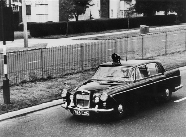 1962 Wolseley 6-110 Police car. Creator: Unknown.