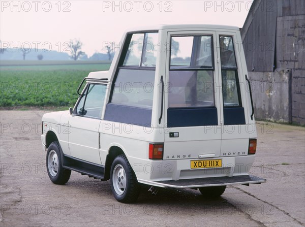 Range Rover Pope Mobile 1986. Creator: Unknown.