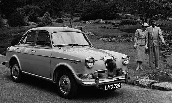 1955 Riley 1.5 saloon. Creator: Unknown.