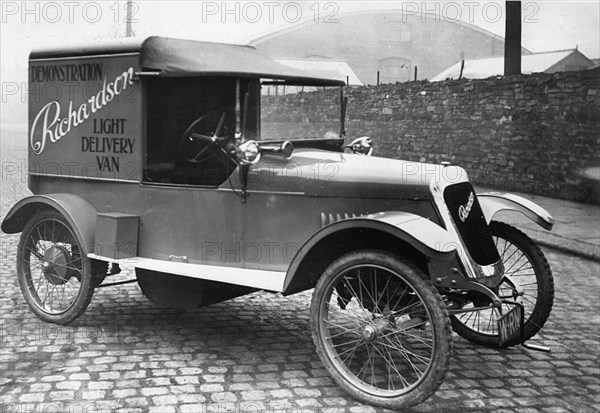 1921 Richardson light delivery van. Creator: Unknown.