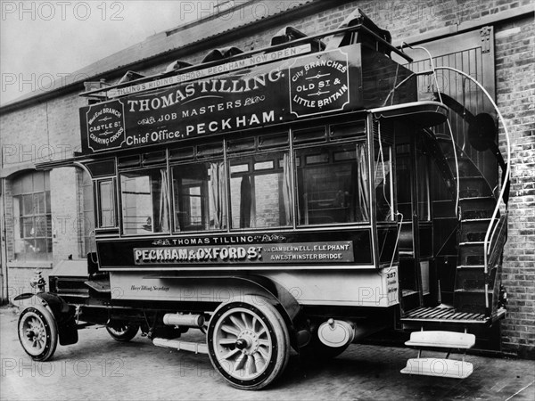 1904 Milnes - Daimler, first Thomas Tilling bus. Creator: Unknown.