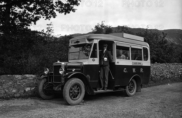 1929 Morris Commercial TX bus for GWR. Creator: Unknown.