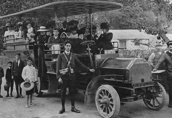 1905 Milnes - Daimler charabanc for GWR. Creator: Unknown.