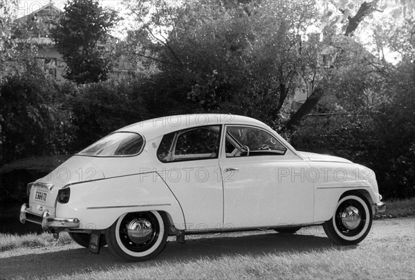 1960 Saab 96. Creator: Unknown.