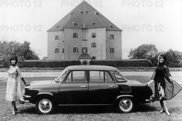 1965 Skoda 1000 MB saloon. Creator: Unknown.