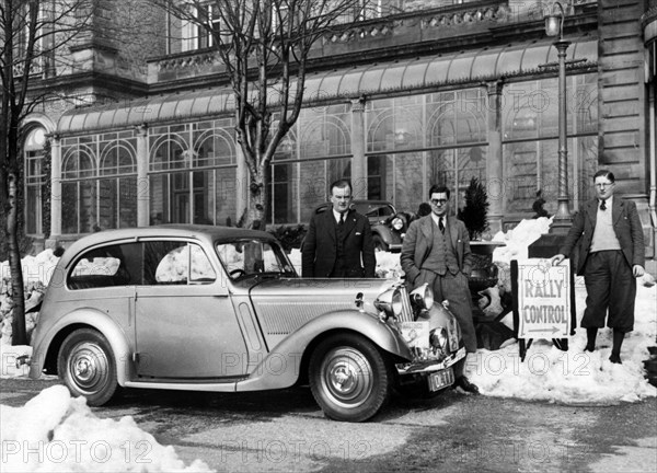 1937 Talbot Ten saloon. Creator: Unknown.