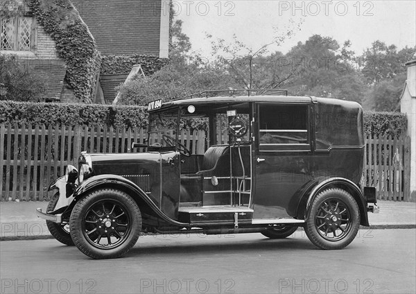 1934 Austin TT taxi cab. Creator: Unknown.