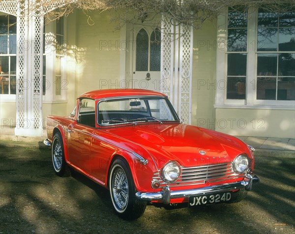 1966 Triumph TR4A . Creator: Unknown.