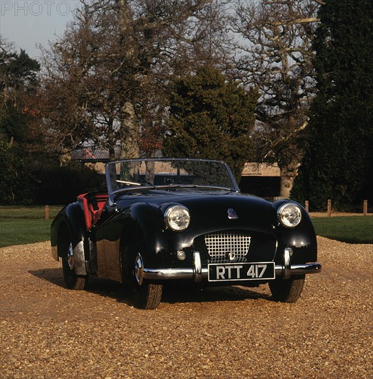 1954 Triumph TR2. Creator: Unknown.