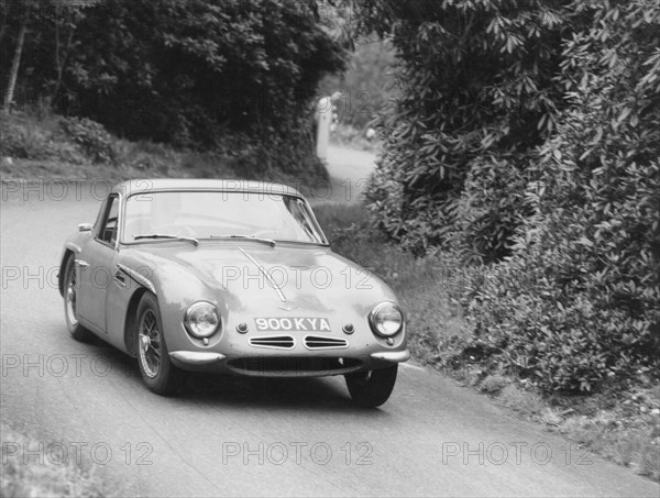 TVR Grantura at Wiscombe Park, early 1960's. Creator: Unknown.