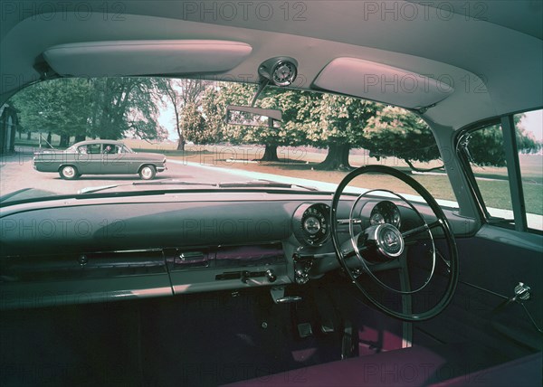 1959 Vauxhall Cresta PA interior. Creator: Unknown.