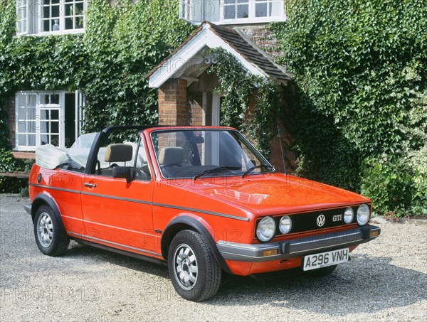 1984 Volkswagen Golf Gti cabriolet. Creator: Unknown.