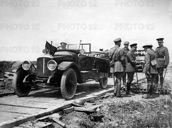 1916 Vauxhall D type staff car. Creator: Unknown.