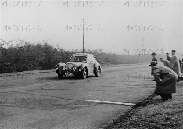 Healey Elliott on test in Italy 1946. Creator: Unknown.