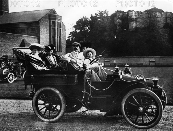 1902 Wolseley 4 cylinder. Creator: Unknown.