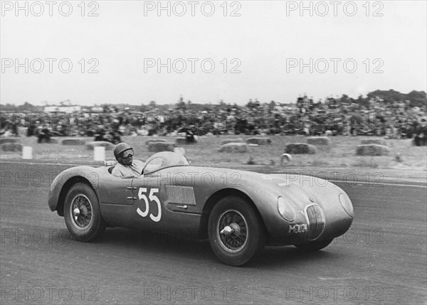 Jaguar C type , Duncan Hamilton Goodwood 1951. Creator: Unknown.