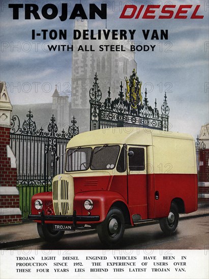 1957 Trojan diesel van brochure. Creator: Unknown.