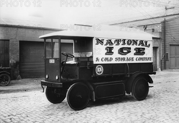 1924 Walker electric van. Creator: Unknown.