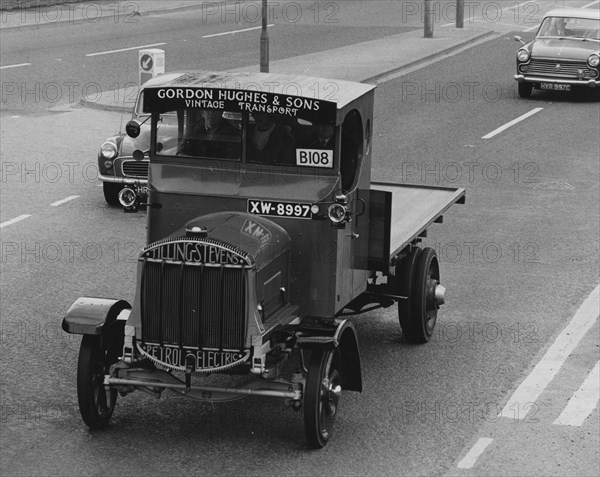 1924 Tilling - Stevens petrol electric hybrid truck. Creator: Unknown.