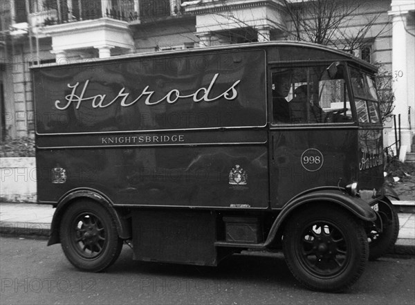 1939 Harrod's electric van. Creator: Unknown.