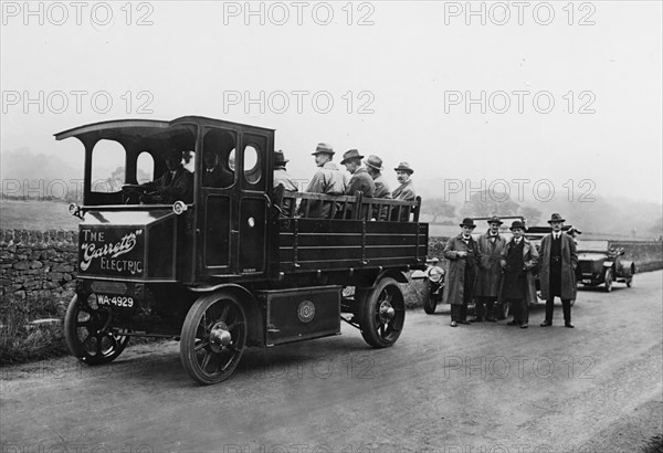1920 Garrett electric truck. Creator: Unknown.